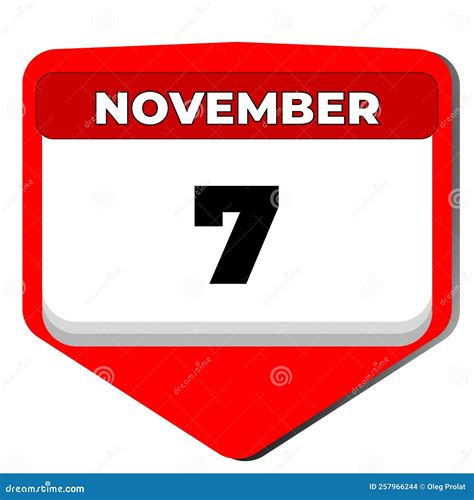 nov 07|November 7 .
